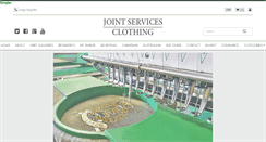 Desktop Screenshot of jointservicesclothing.com